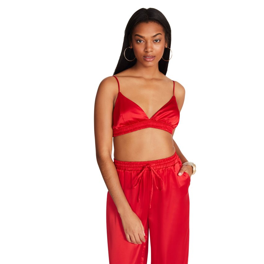 Red Steve Madden Pepper Women\'s Bras | PH 7508KZL